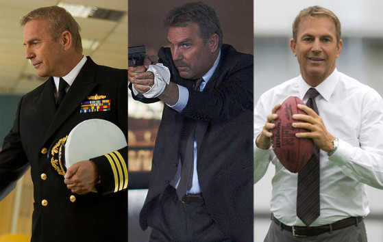 Kevin Costner, Jack Ryan: Shadow Recruit, 3 Days to Kill, Draft Day Kevin Costner, Jack Ryan: Shadow Recruit, 3 Days to Kill, Draft Day